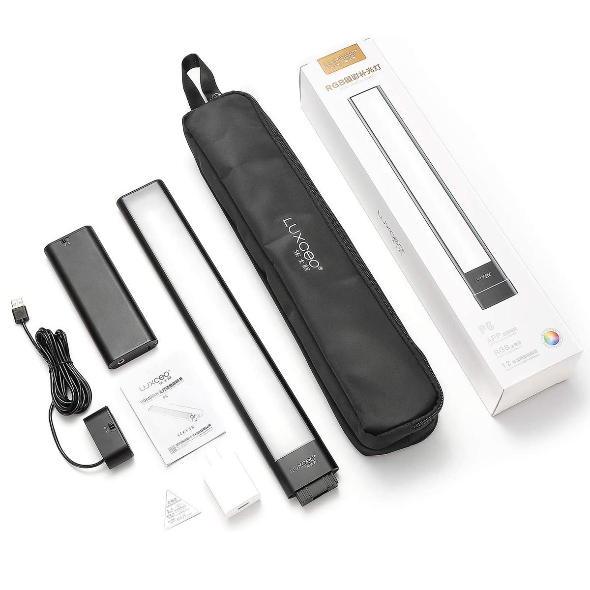 NNEIDS Handheld Rgb Led Video Light With App Control - Black-3