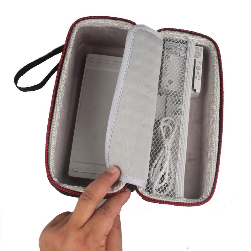 NNEIDS Protective Bag For Bose Soundlink Mini 2 Bluetooth Speaker - Black & Grey-3