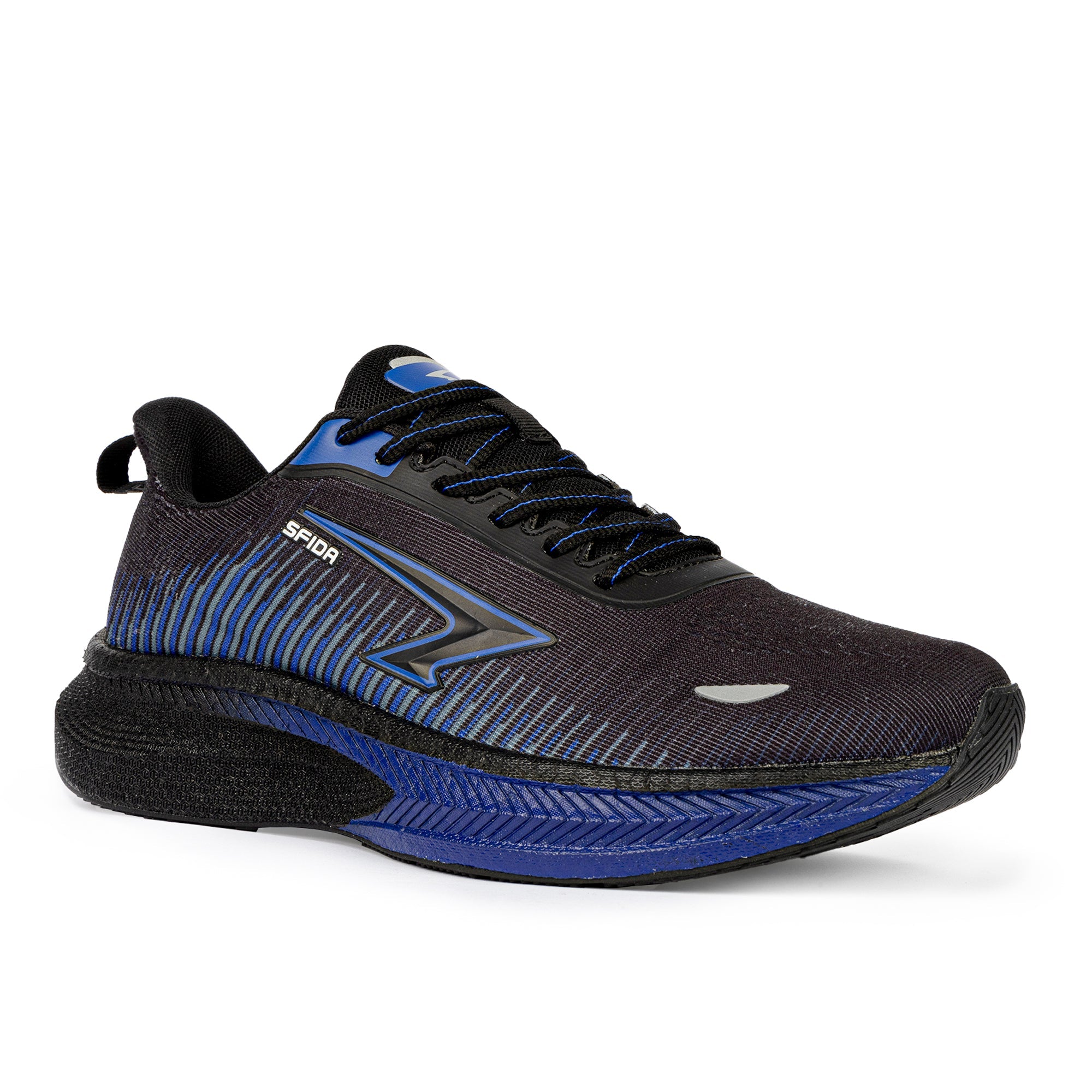 Zephyr 2.0 Mens Runners - Black/Royal-1