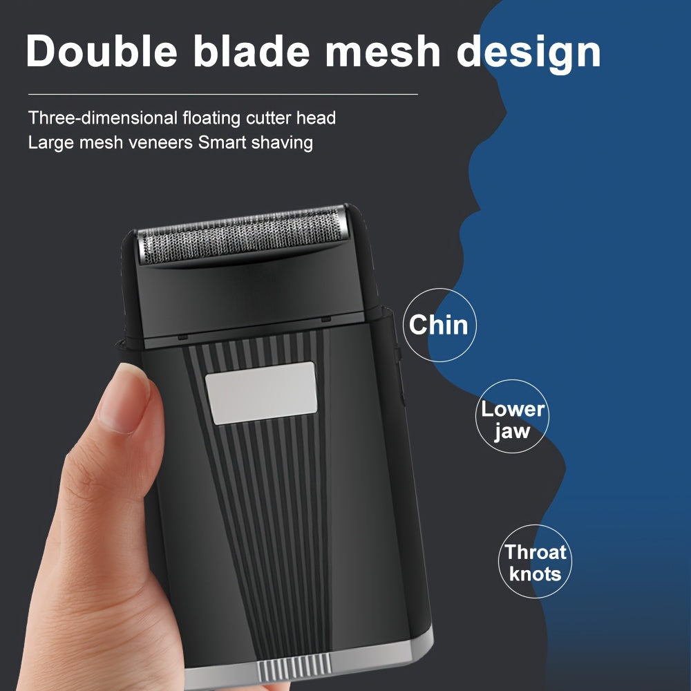 Men's Haircutting Kit USB Rechargeable Trimmer (4pcs)-3