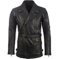 Mens Leather Motorbike Jacket-0