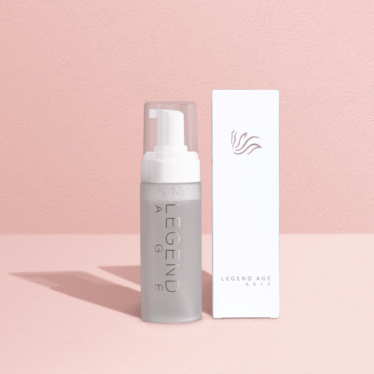 Cleansing Mousse | Natural Makeup Remover & Deep Pore Cleanser for Men & Women | Legend Age