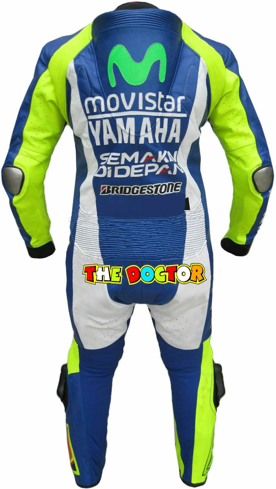 YAMAHA MENOS MONSTER MOTORCYCLE LEATHER RACING SUIT-1